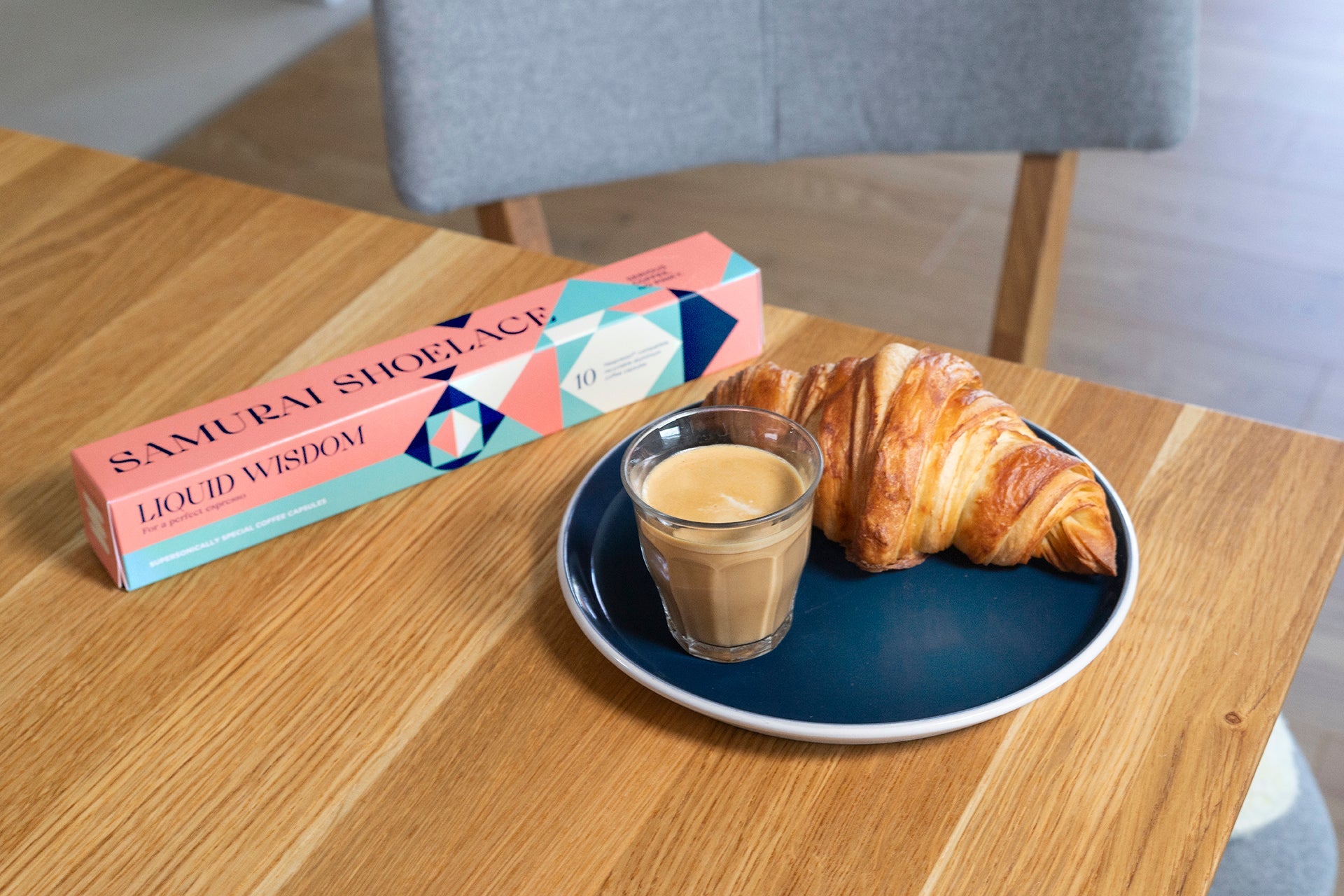 Samurai Shoelace Liquid Wisdom Nespresso kompatibilis kávékapszula