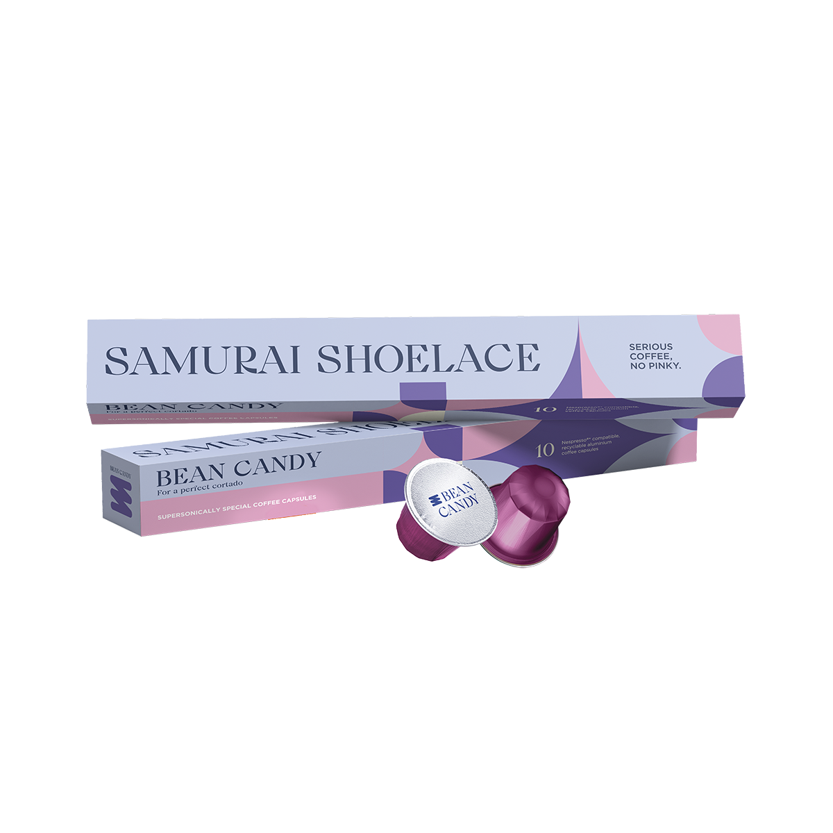 Samurai Shoelace világos pörkölésű Bean Candy kávékapszula El Salvadorból a tökéletes cortadohoz