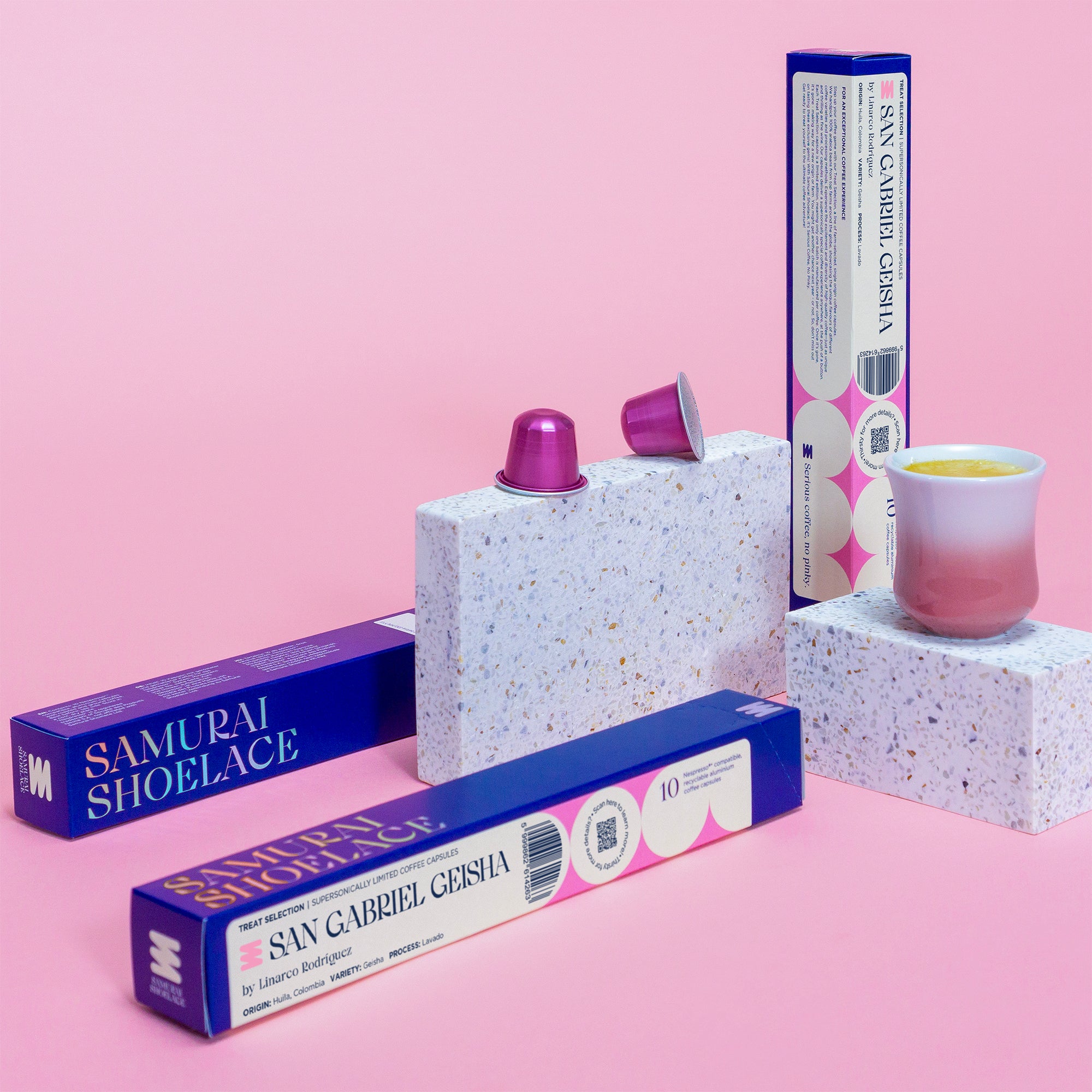 Treat Selection: San Gabriel Geisha